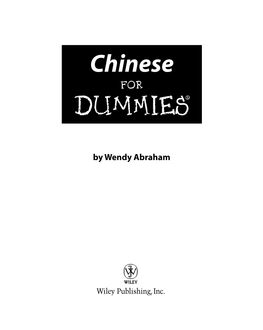 Chinese for Dummies.Pdf