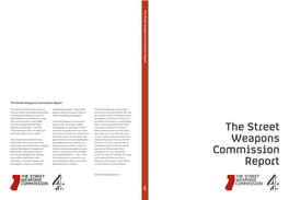 The Street Weapons Commission Report