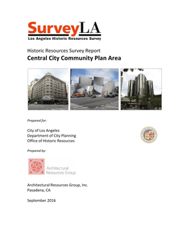 Central City Community Plan Area
