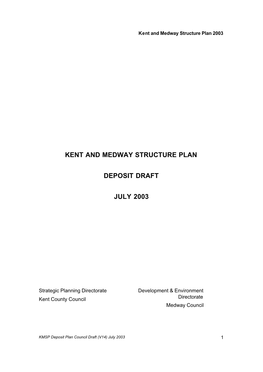 Structure Plan 2003
