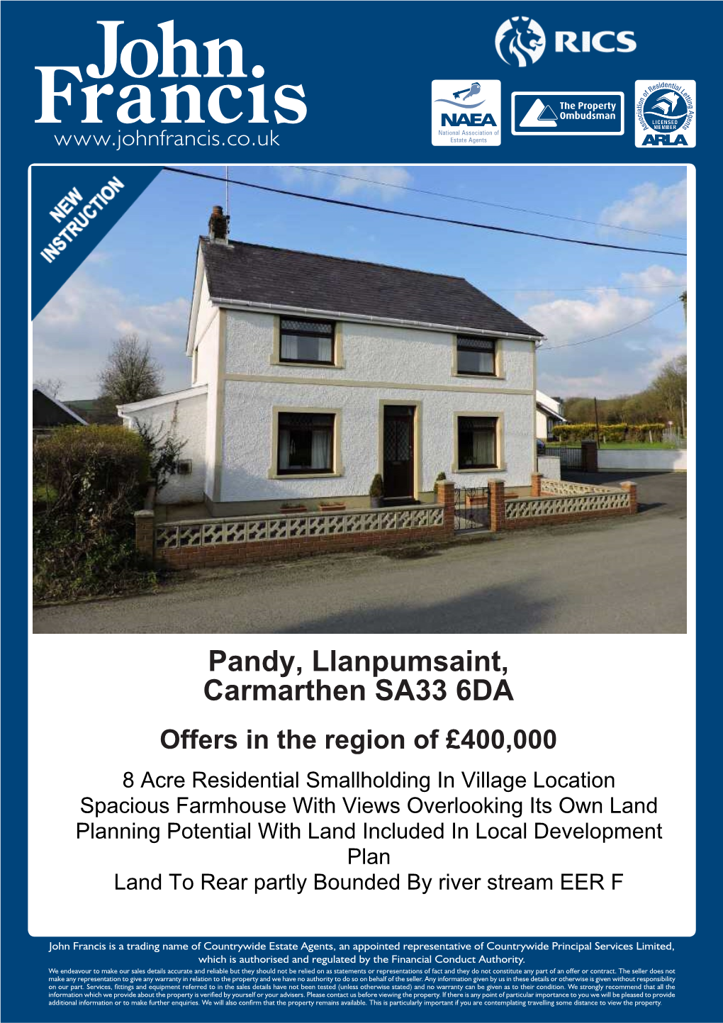 Pandy, Llanpumsaint, Carmarthen SA33