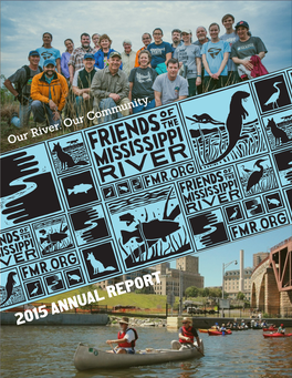 2015 Annual Report a Note from Our Board Chair