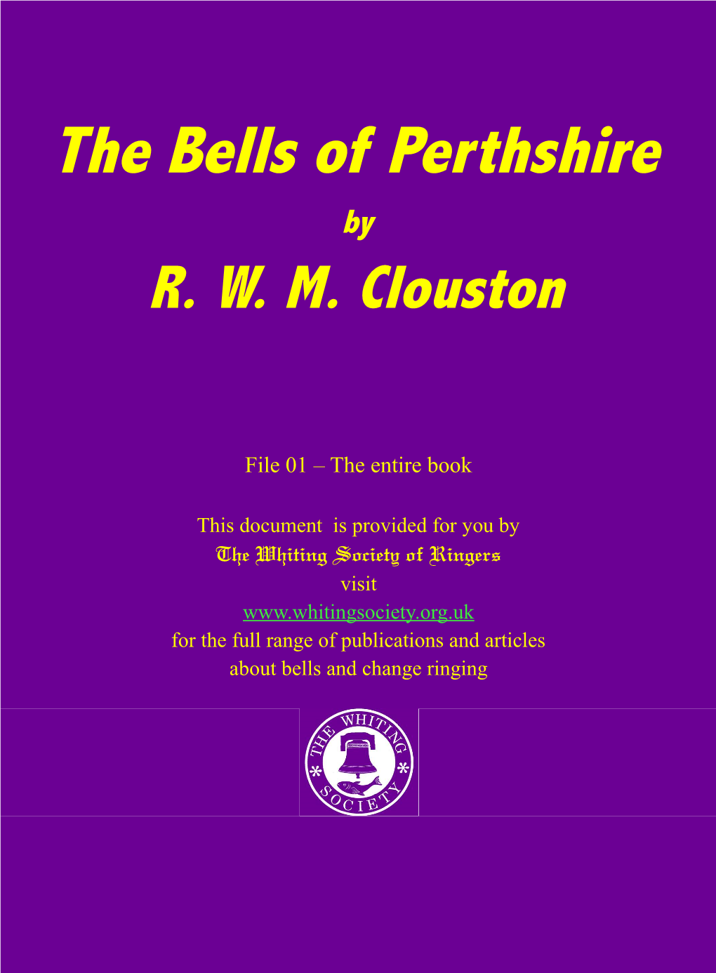 The Bells of Perthshire by R