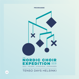 TENSO DAYS HELSINKI 5 € Overview of Festival Events