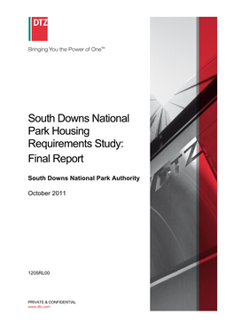 Housing Requirements Study: Final Report