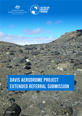 Davis Aerodrome Project Extended Referral Submission