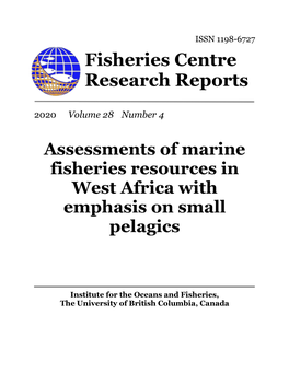 Fisheries Centre Research Reports