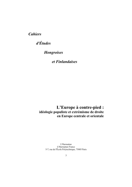 Conceptualizing Hungarian Negationism in Comparative Perspective: Deflection and Obfuscation1