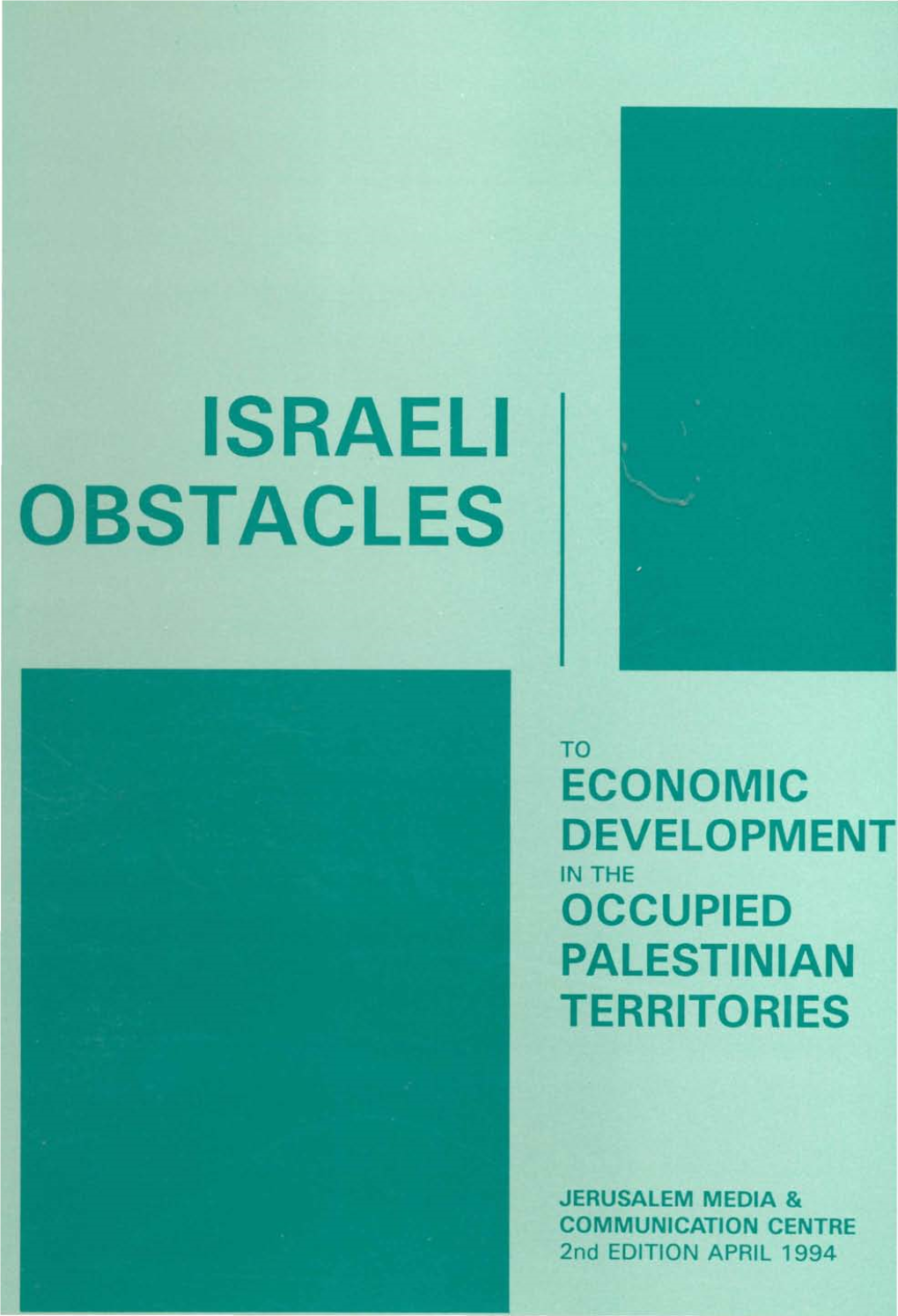 Israeli Obstacles
