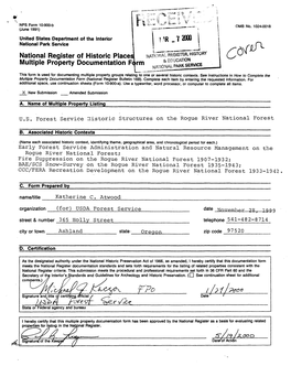 National Register of Historic Place Multiple Property Documentation Firm