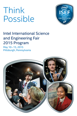 Intel ISEF 2015 Survey We Want Your Feedback