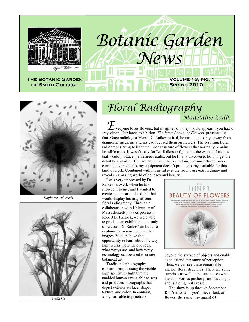 Botanic Garden News