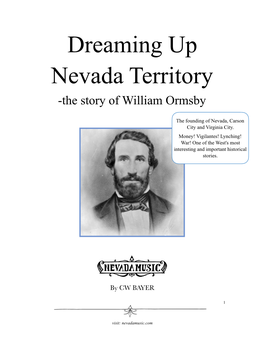 DREAMING up NEVADA TERRITORY JUNE 2019.Pages