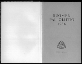 Suomen Palloliitto 1936