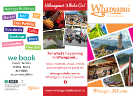 Whanganui Visitor Guide