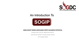 SOGDC (Slide Presentation)