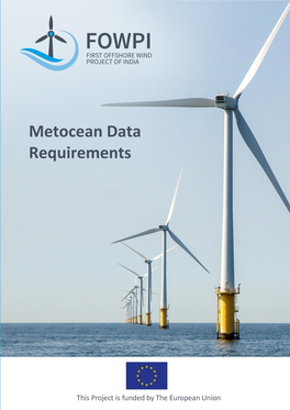 Metocean Data Requirements