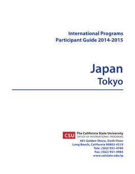 International Programs Participant Guide 2014-2015