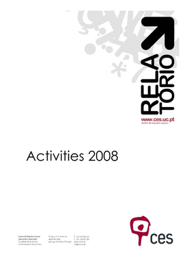 Activities 2008