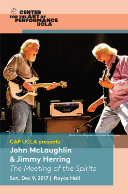 John Mclaughlin & Jimmy Herring the Meeting of the Spirits