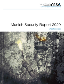 Munich Security Report 2020 Westlessness