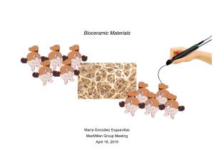 Bioceramic Materials