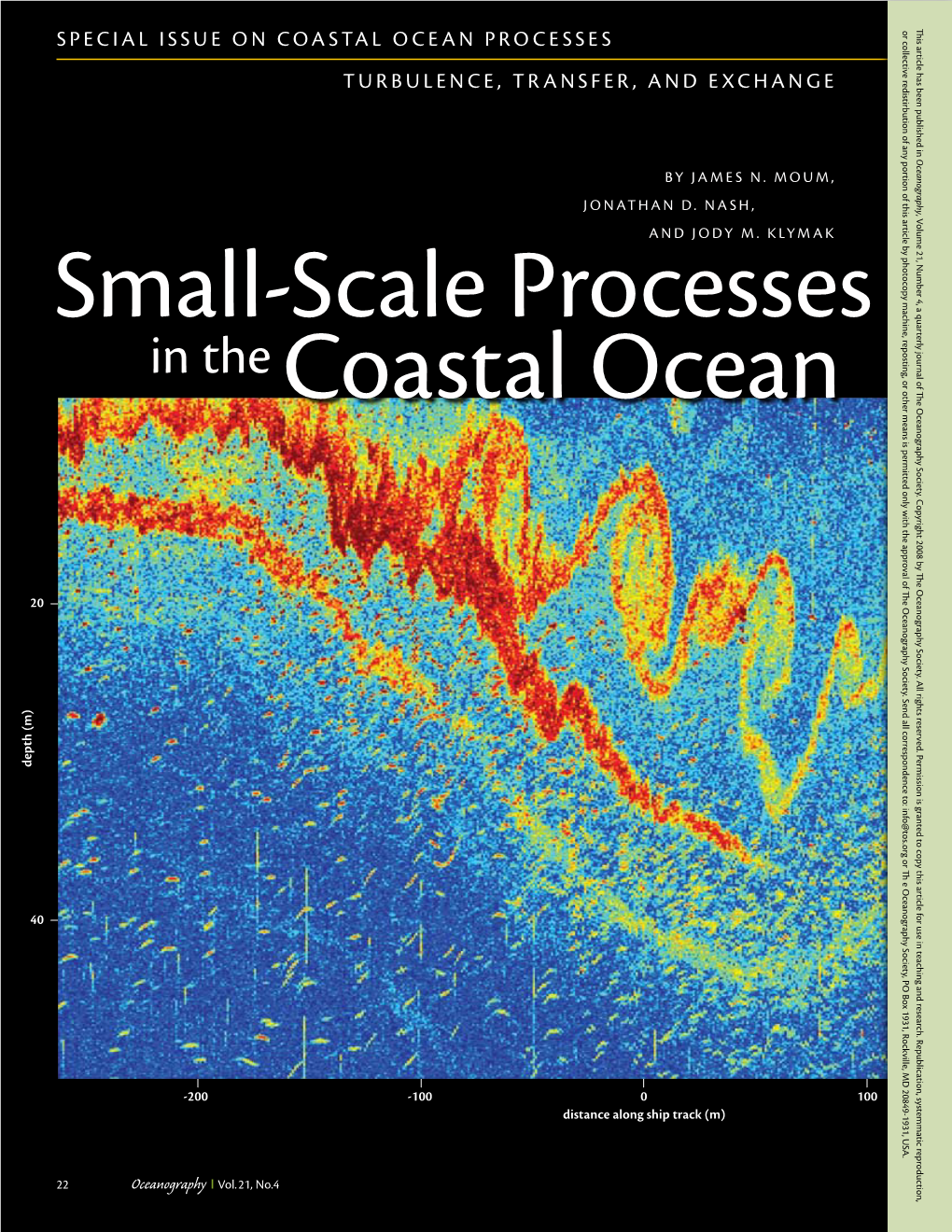 Small-Scale Processes in the Coastal Ocean