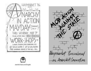 Mob Action Against the State: Haymarket Remembered ...An