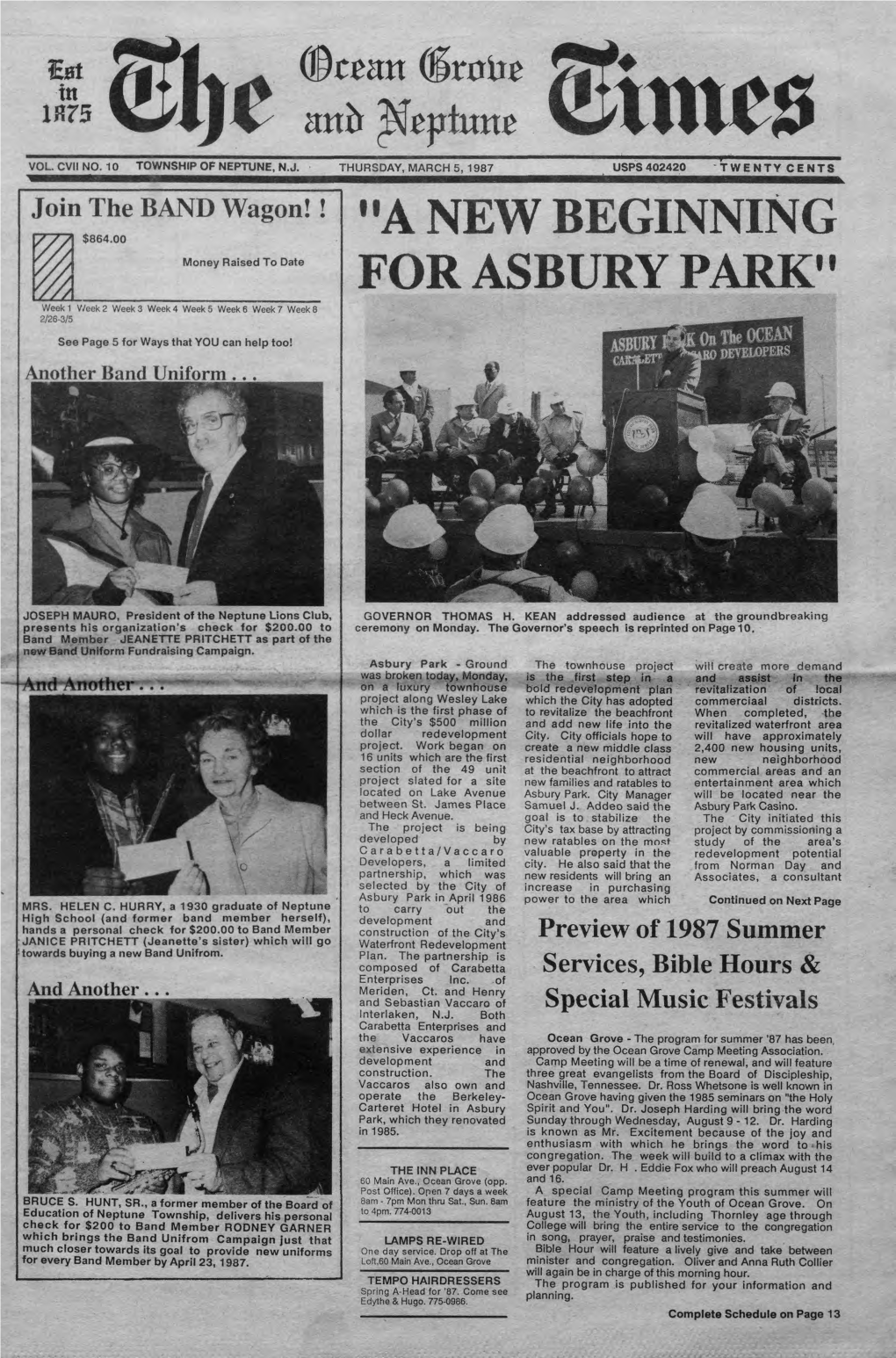 "A New Beginning for Asbury Park"