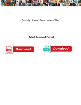 Bounty Hunter Summoners War