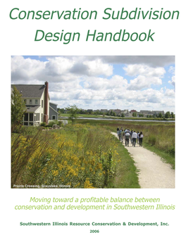 Conservation Subdivision Design Handbook Design Handbook