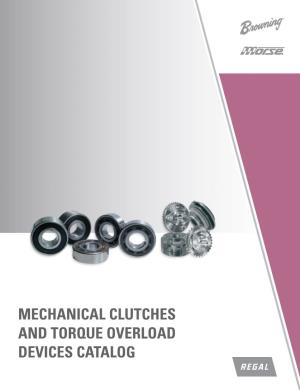 Mechanical Clutches and Torque Overload Devices Catalog