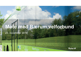 Møte Med Bærum Velforbund 23