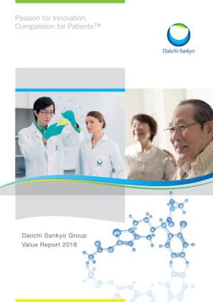 Daiichi Sankyo Group Value Report 2018