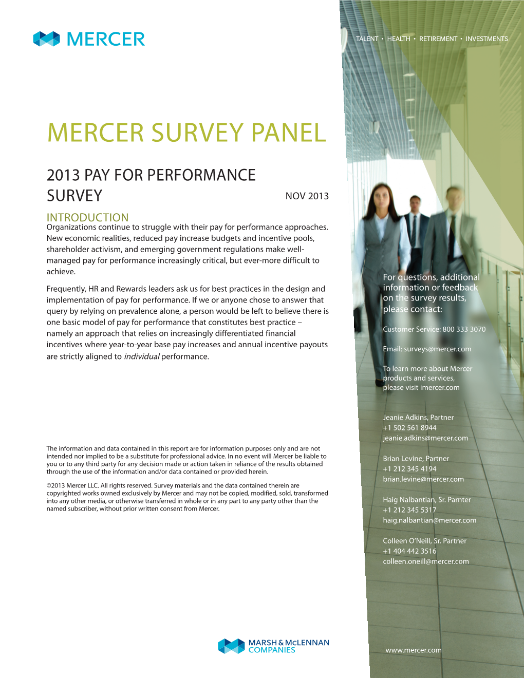 Mercer Survey Panel
