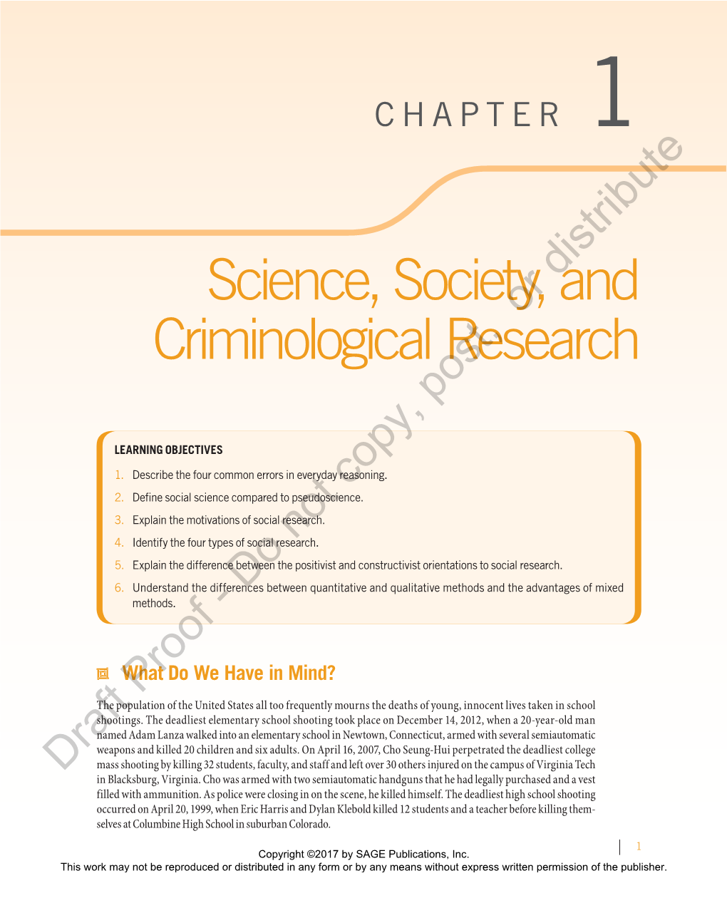 Science, Society, and Criminological Research