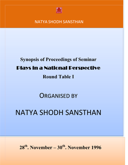 National Perspective-Round Table I