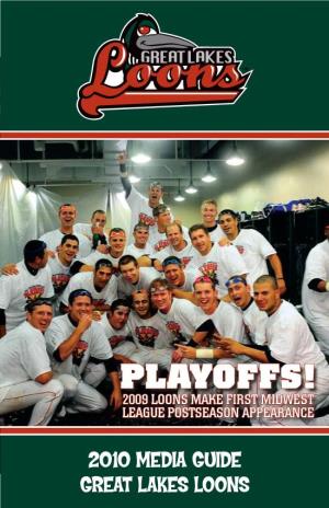 2010 Great Lakes Loons Media Guide