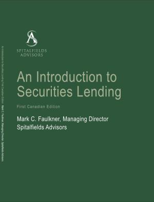 The Guide to Securities Lending