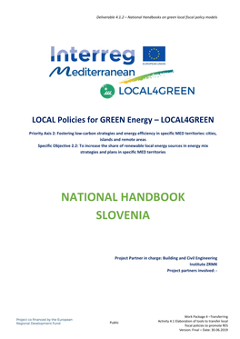 National Handbook Slovenia