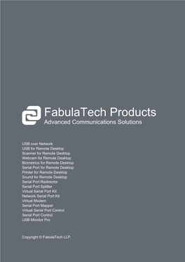 Fabulatech Products.Pdf