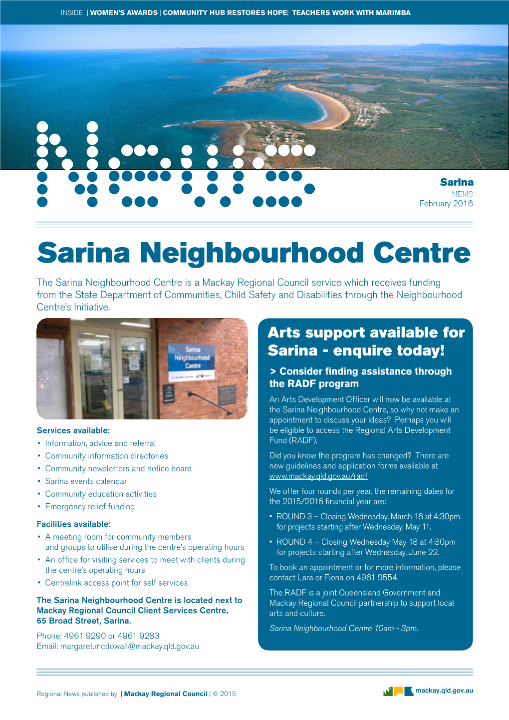Sarina Neighbourhood Centre