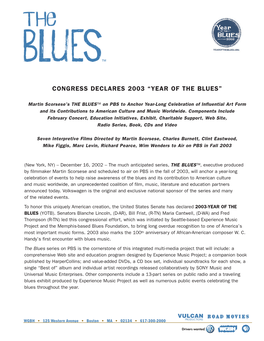 Blues Release Final 12/12
