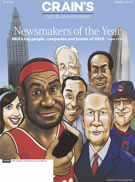 Newsmakers of the Year NEO’S Top People, Companies and Trends of 2016 | Pages 13-20