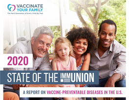 A Report on Vaccine-Preventable Diseases in the U.S. 2019 Proved Vaccine-Preventable