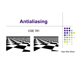 Antialiasing