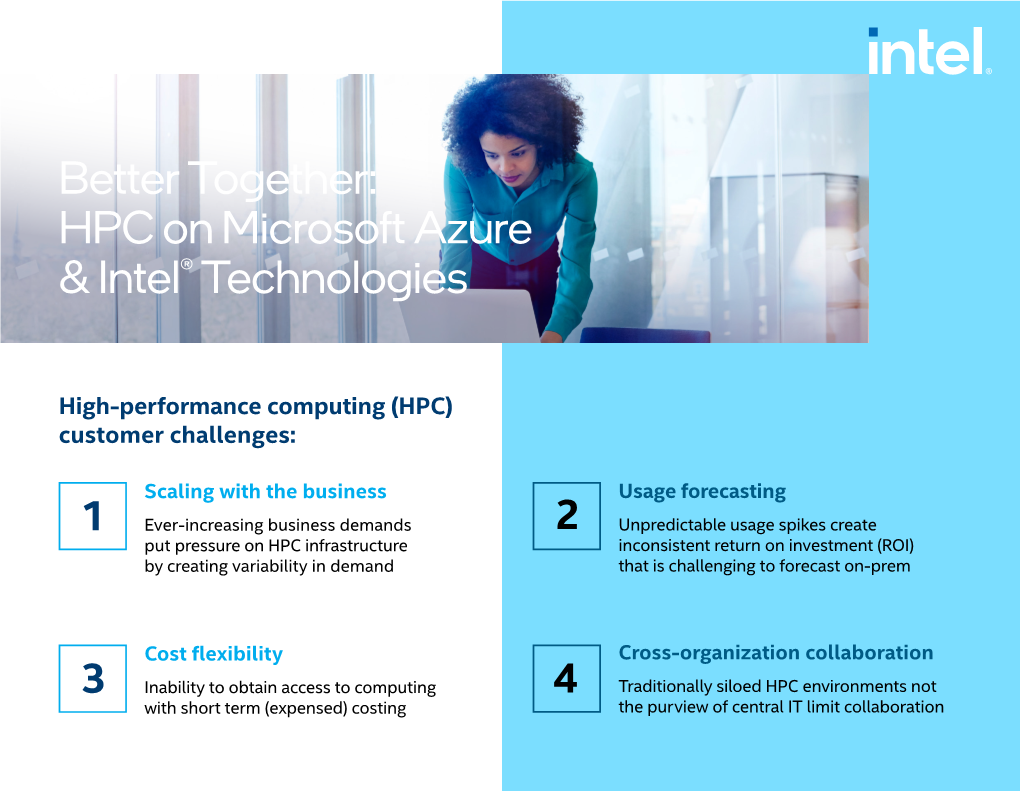 Better Together: HPC on Microsoft Azure & Intel Technologies