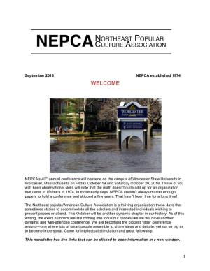 2018 NEPCA News