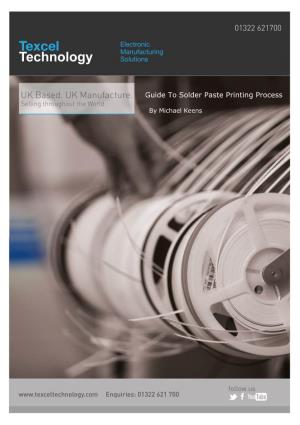 Guide to Solder Paste Printing Process