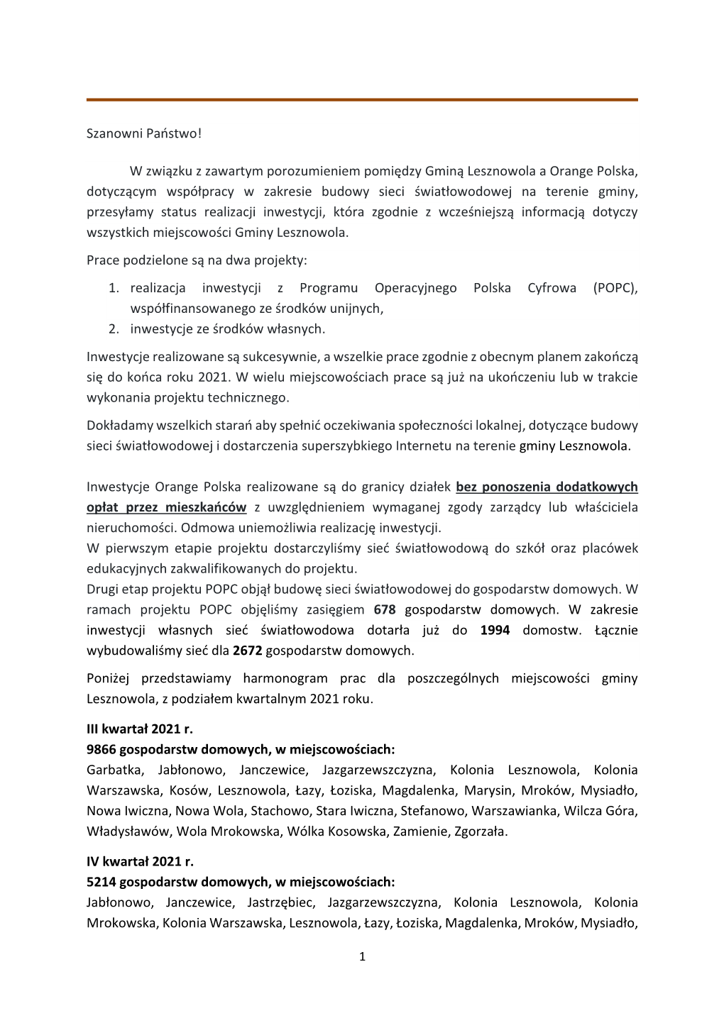 Lesznowola Komunikat ORANGE POLSKA 09 07 2021.Pdf